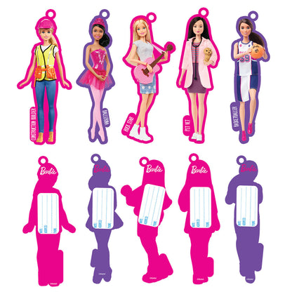 BARBIE BAG TAGS ASSORTED