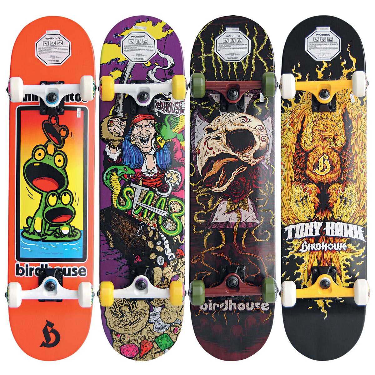 TONY HAWK BIRDHOUSE TITANIUM SERIES COMPLETE STAAB