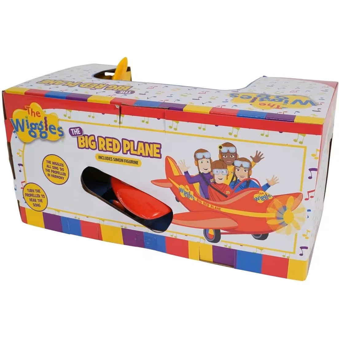 THE WIGGLES BIG RED PLANE (Inc Simon Figurine)