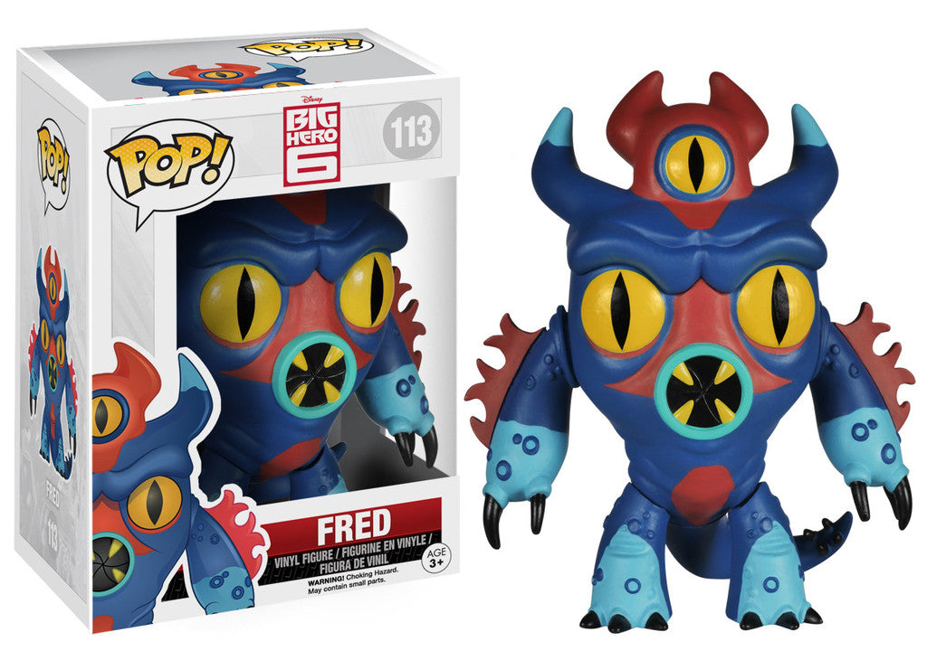 FUNKO POP! DISNEY: BIG HERO 6 VINYL FIGURES - Fred