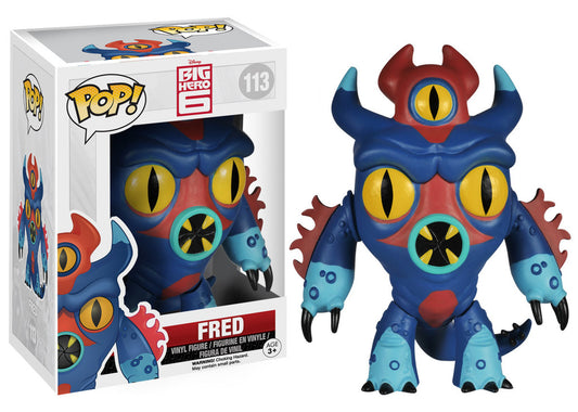 FUNKO POP! DISNEY: BIG HERO 6 VINYL FIGURES - Fred