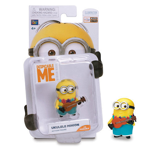 DESPICABLE ME MINION MADE UKULELE MINION ACTION FIGURE