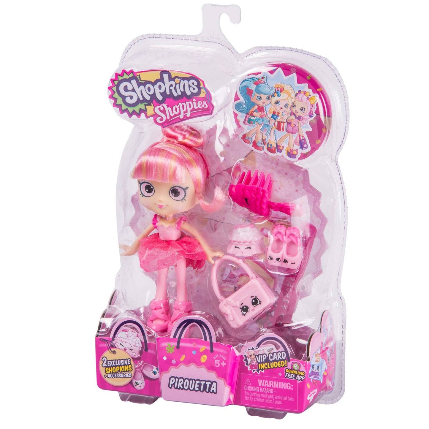 SHOPKINS SHOPPIES DOLL SEASON 2 (W4) PIROUETTA