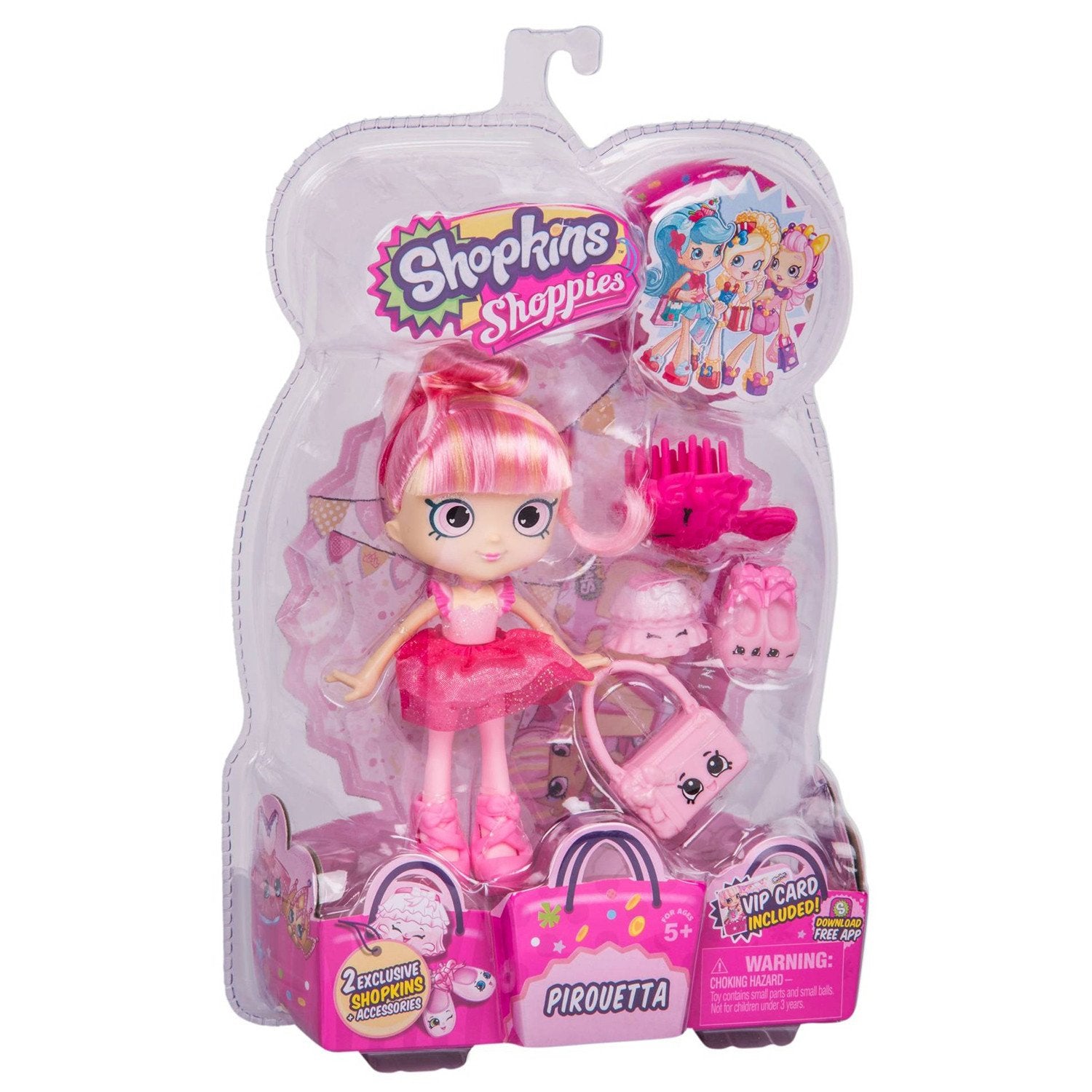 SHOPKINS SHOPPIES DOLL SEASON 2 (W4) PIROUETTA