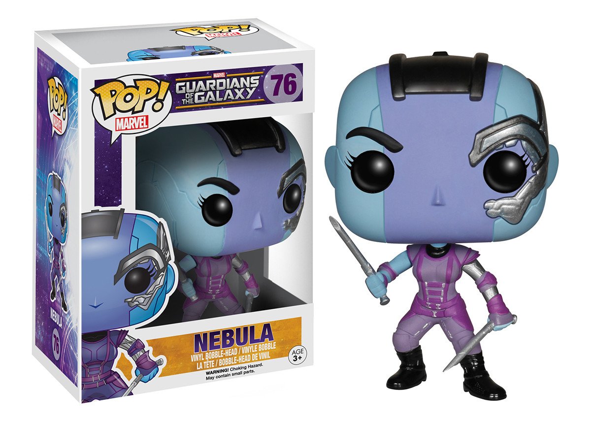 FUNKO POP! MARVEL: GUARDIANS OF THE GALAXY VINYL BOBBLE-HEAD FIGURES (Wave 2) - Nebula