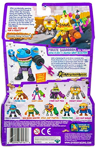THE GROSSERY GANG S5 W2 ACTION FIGURES PIRATE SHARRRRK