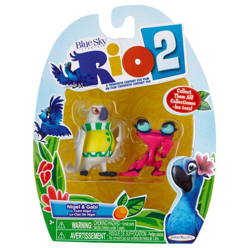 JAKKS PACIFIC RIO 2 FIGURES 2-PACK NIGEL & GABI