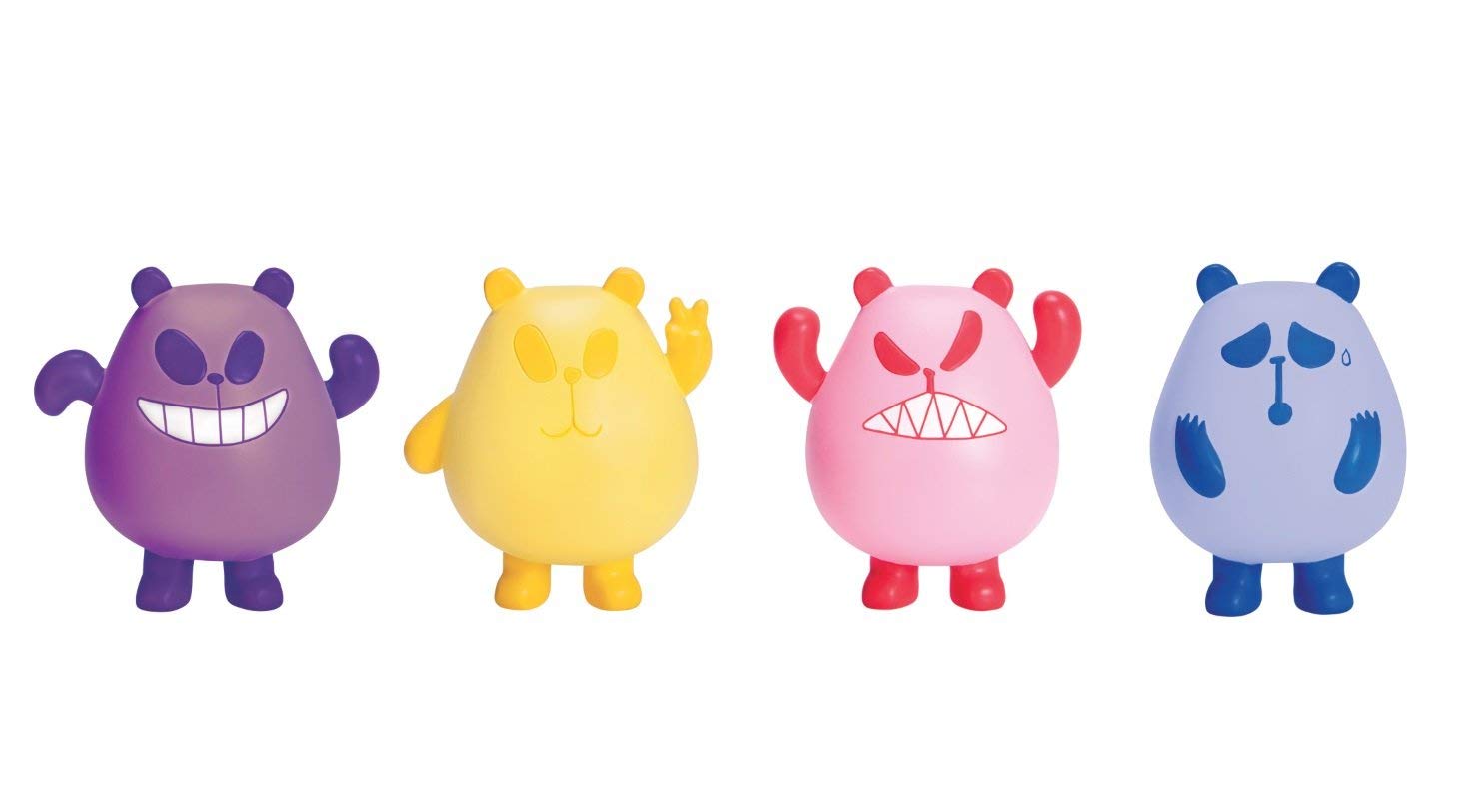 PANDA-A-PANDA #PANDATUDE MOOD FIGURE 4-PACK