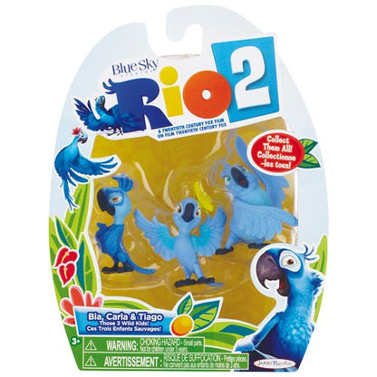 JAKKS PACIFIC RIO 2 FIGURES 2-PACK BIA, CARLA & TIAGO