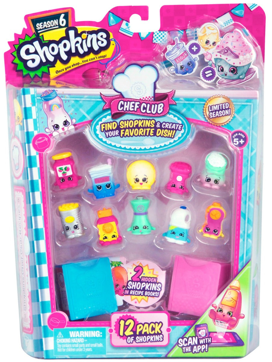 SHOPKINS SEASON 6 - CHEF CLUB 12-PACK