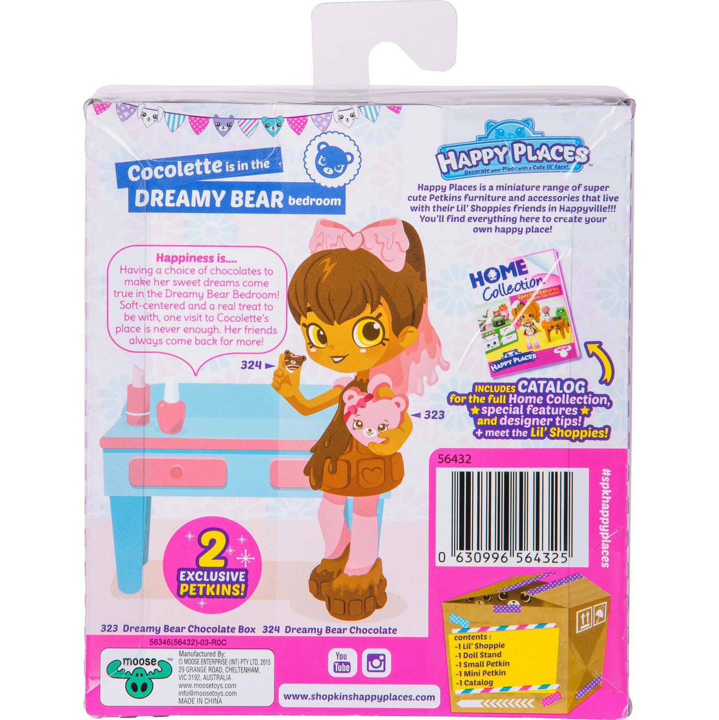 HAPPY PLACES S2 DOLL SINGLE PACK COCOLETTE