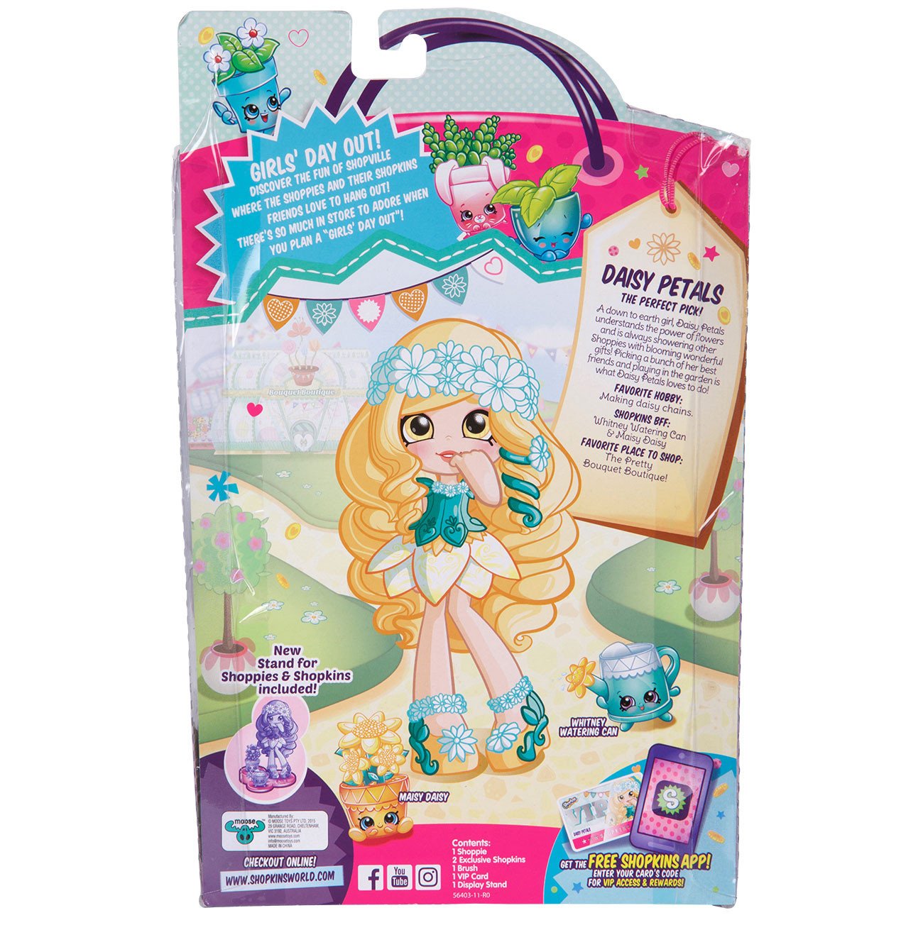 SHOPKINS SHOPPIES DOLL SEASON 3 (W1) DAISY PETALS