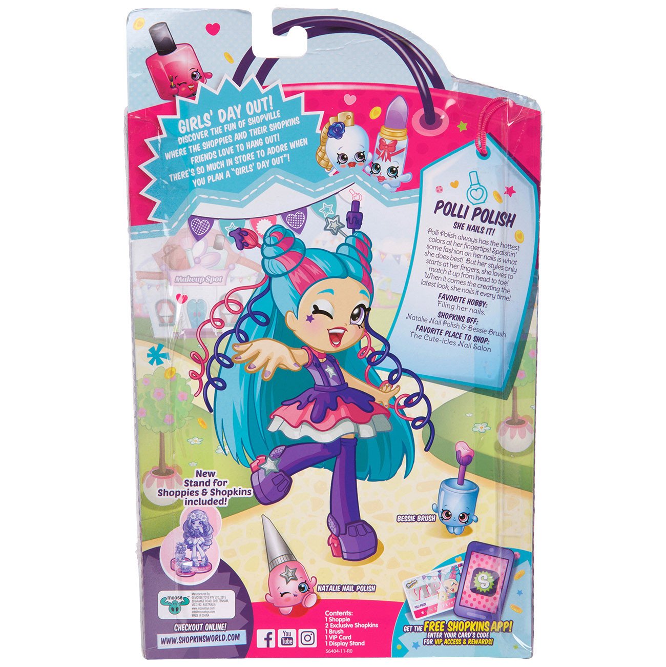 SHOPKINS SHOPPIES DOLL SEASON 3 (W1) POLLI POLISH
