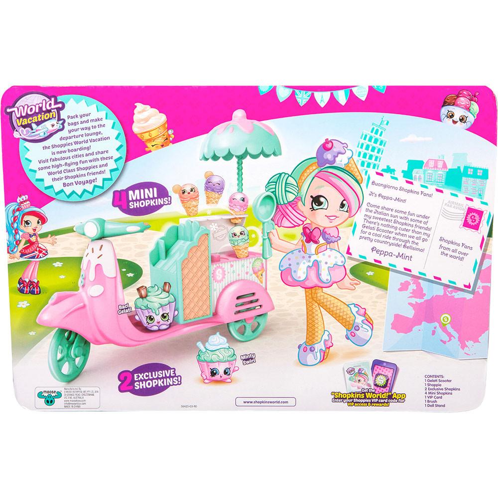 SHOPKINS SHOPPIES PEPPA-MINTS GELATI SCOOTER