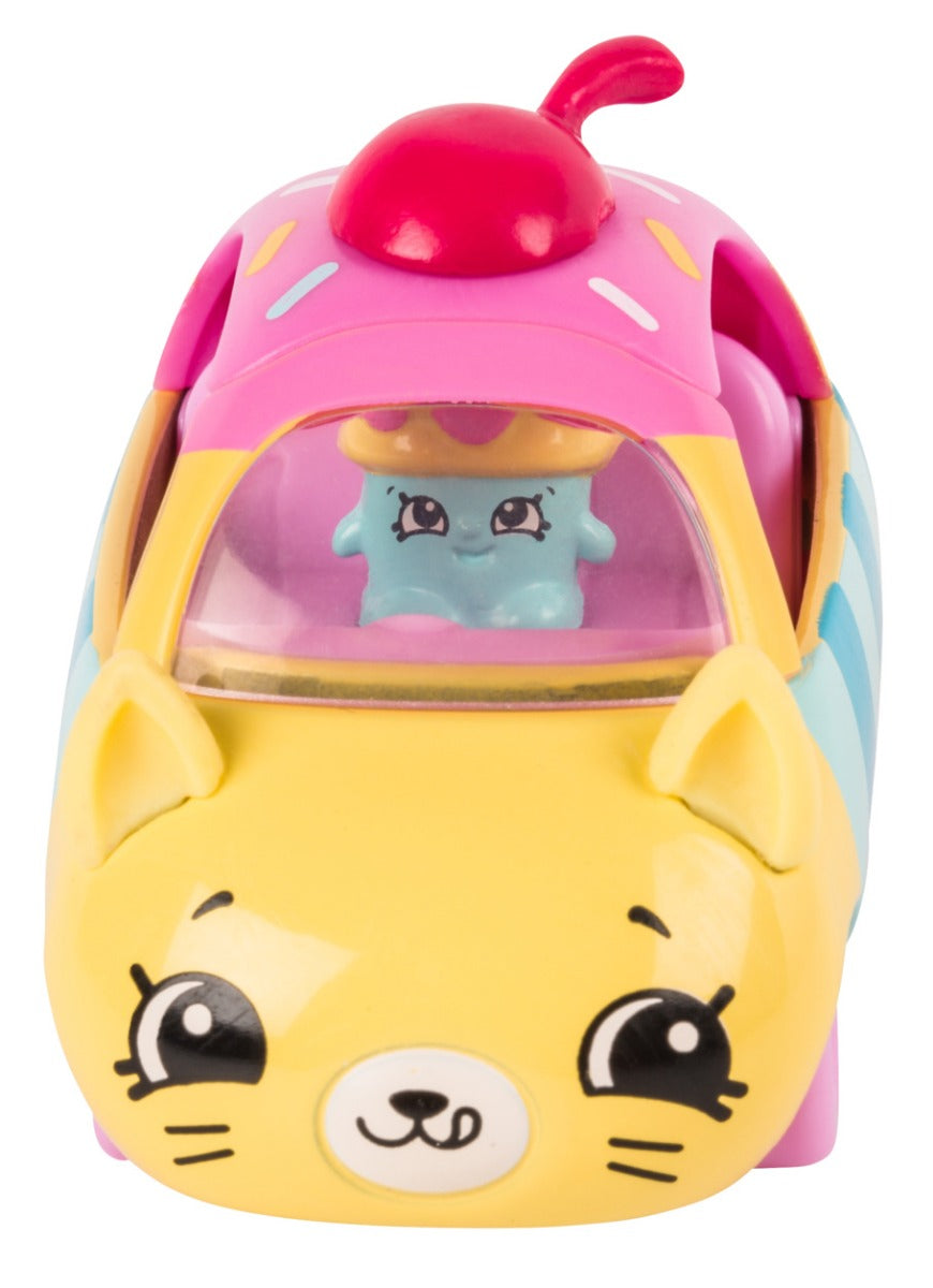 CUTIE CARS SHOPKINS S1 SINGLE PACK #01 CUPCAKE CRUISER