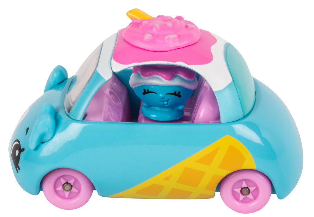 CUTIE CARS SHOPKINS S1 SINGLE PACK #06 SUNDAE SCOOTER