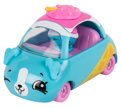 CUTIE CARS SHOPKINS S1 SINGLE PACK #06 SUNDAE SCOOTER