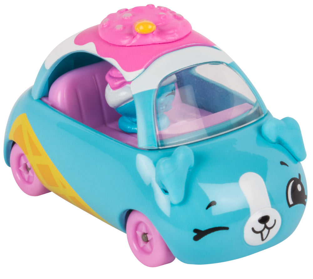 CUTIE CARS SHOPKINS S1 SINGLE PACK #06 SUNDAE SCOOTER