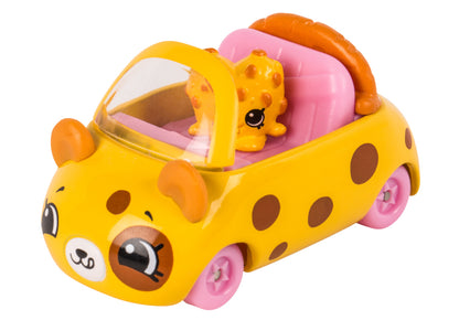 CUTIE CARS SHOPKINS S1 SINGLE PACK #02 CHOC CHIP RACER