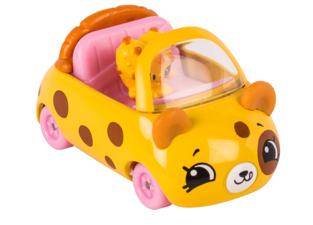 CUTIE CARS SHOPKINS S1 SINGLE PACK #02 CHOC CHIP RACER