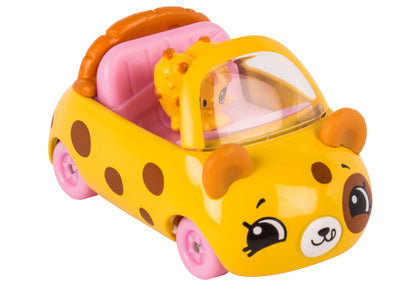 CUTIE CARS SHOPKINS S1 SINGLE PACK #02 CHOC CHIP RACER