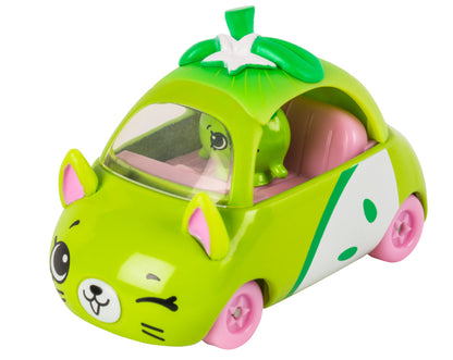 CUTIE CARS SHOPKINS S1 SINGLE PACK #08 PEELY APPLE WHEELS