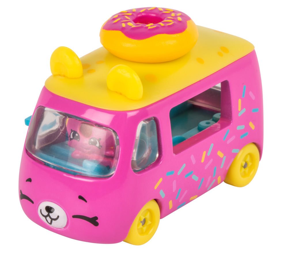 CUTIE CARS SHOPKINS S1 SINGLE PACK #05 DONUT EXPRESS