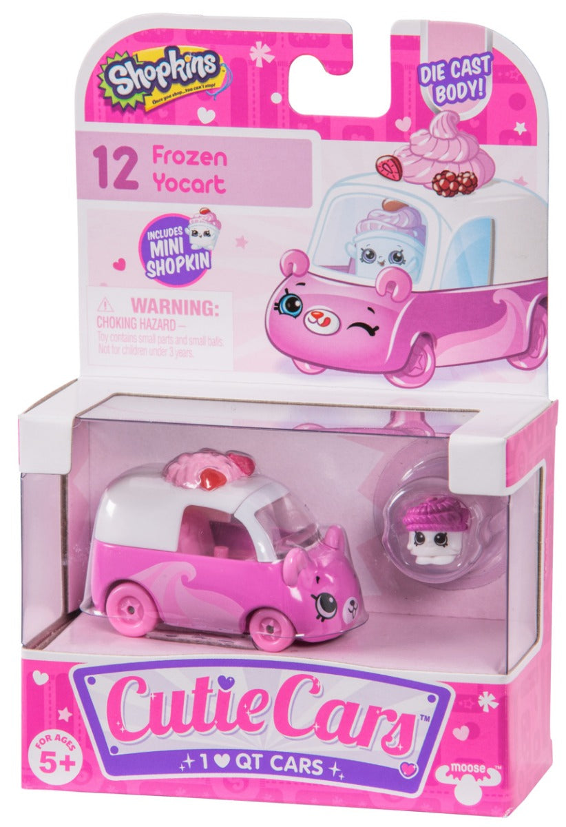 CUTIE CARS SHOPKINS S1 SINGLE PACK #12 FROZEN YOCART