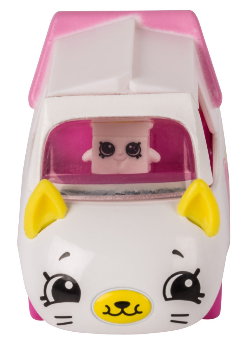 CUTIE CARS SHOPKINS S1 SINGLE PACK #17 ZOOMY NOODLES