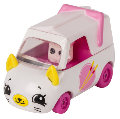 CUTIE CARS SHOPKINS S1 SINGLE PACK #17 ZOOMY NOODLES