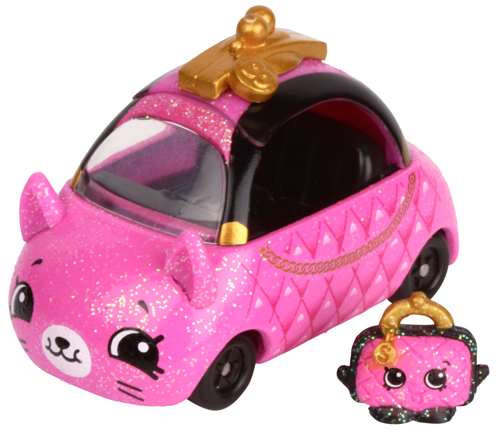 CUTIE CARS SHOPKINS S1 SINGLE PACK #35 FLASHY FASHIONISTA