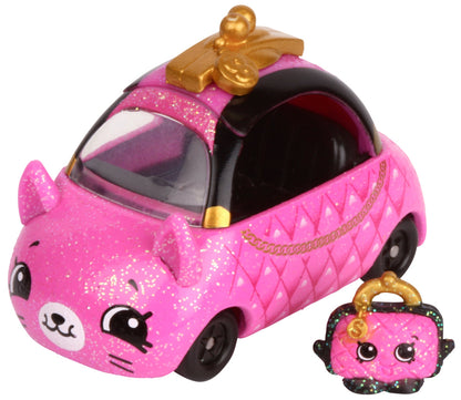 CUTIE CARS SHOPKINS S1 SINGLE PACK #35 FLASHY FASHIONISTA
