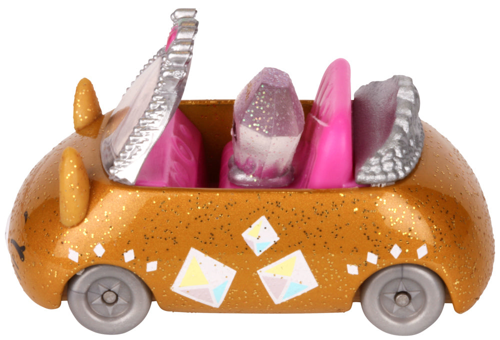 CUTIE CARS SHOPKINS S1 SINGLE PACK #37 ROYAL ROADSTER 