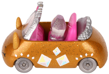 CUTIE CARS SHOPKINS S1 SINGLE PACK #37 ROYAL ROADSTER 