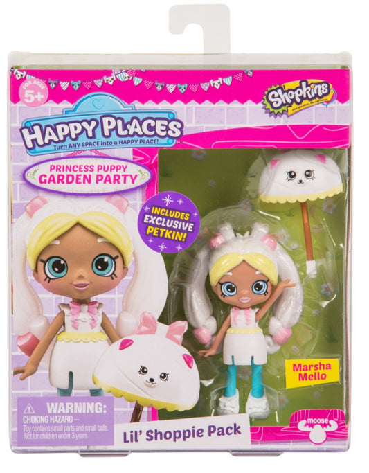 HAPPY PLACES SHOPKINS S4 W2 DOLL SINGLE PACK MARSH MELLO