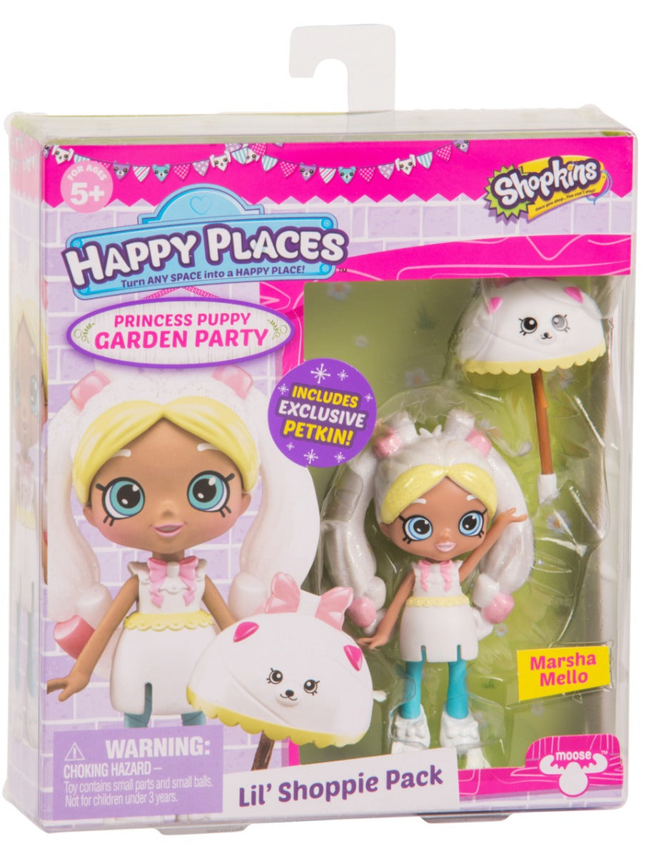 HAPPY PLACES SHOPKINS S4 W2 DOLL SINGLE PACK MARSH MELLO