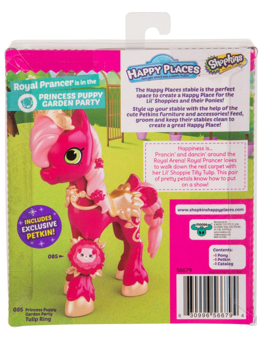 HAPPY PLACES SHOPKINS S4 W2 DOLL SINGLE PACK ROYAL PRANCER