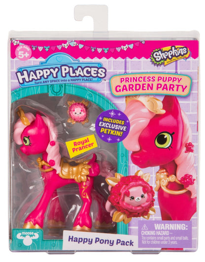 HAPPY PLACES SHOPKINS S4 W2 DOLL SINGLE PACK ROYAL PRANCER