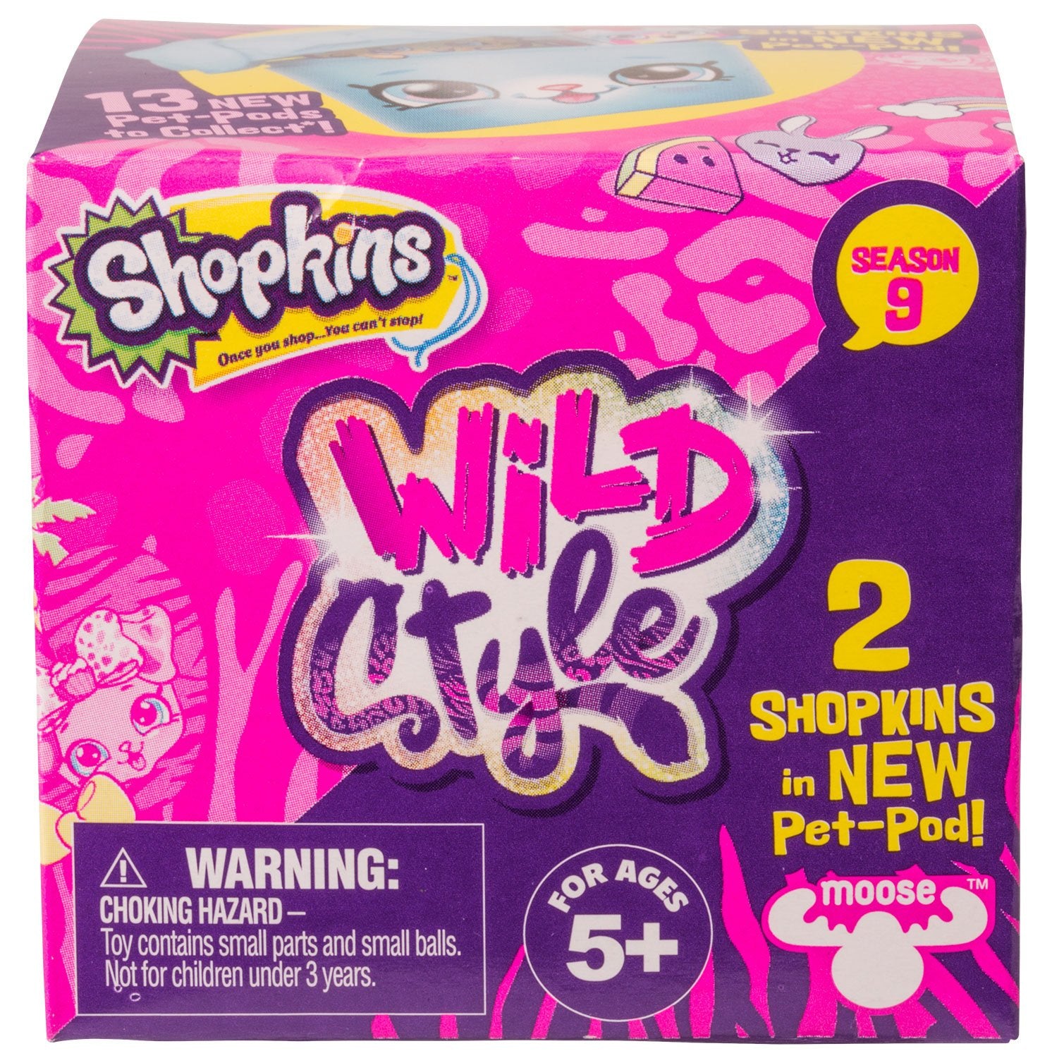 SHOPKINS S9 WILD STYLE 2 PACK CDU
