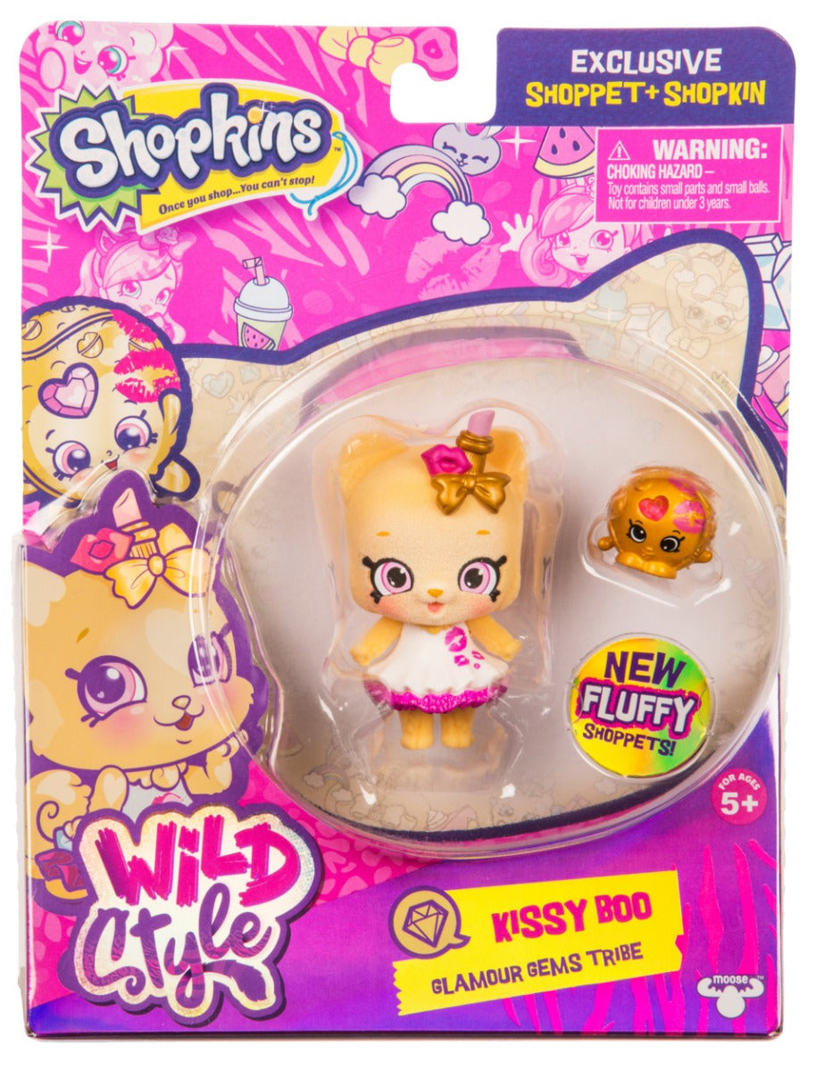 SHOPKINS SHOPPETS S9 W1 SINGLE PACK KISSY BOO