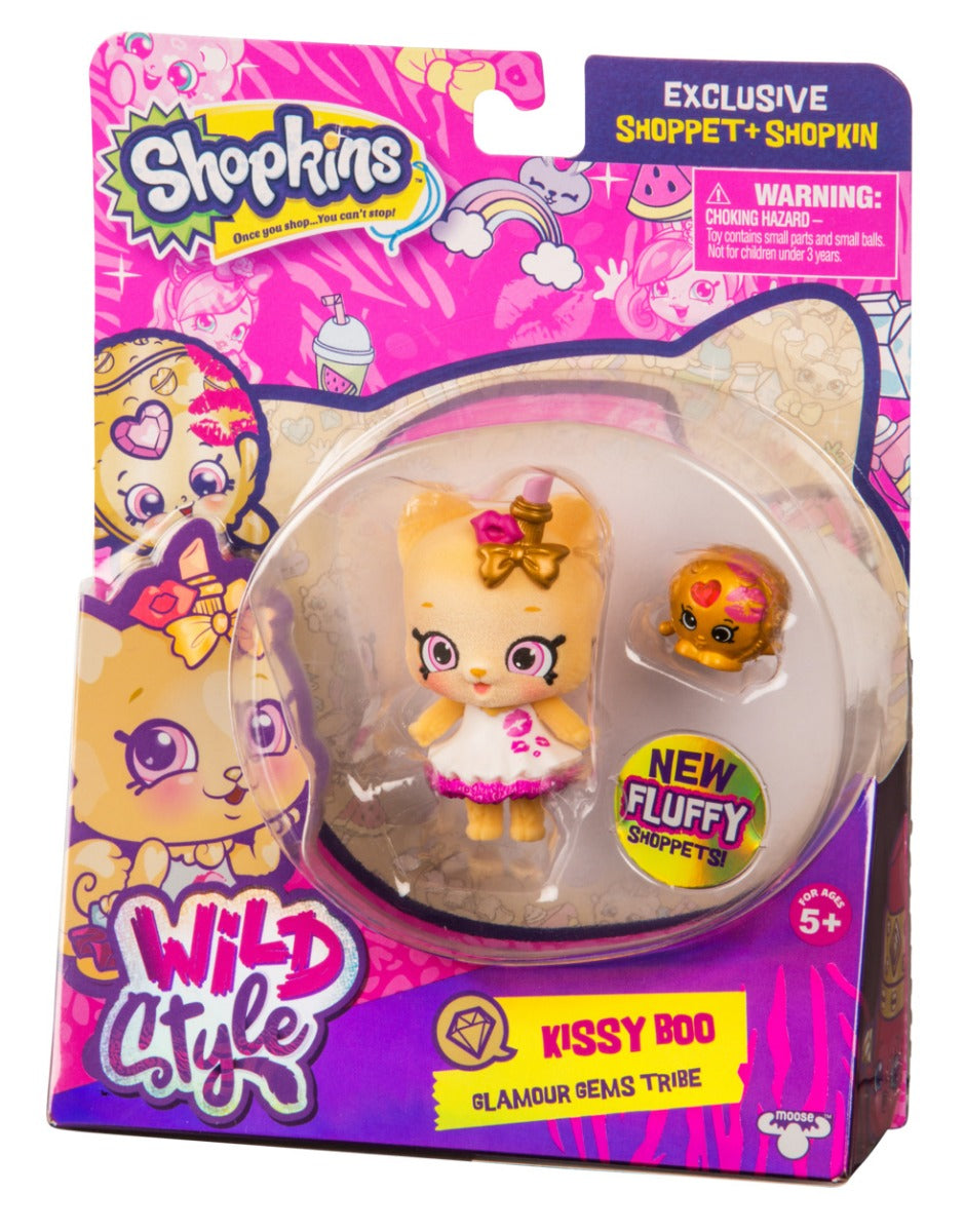 SHOPKINS SHOPPETS S9 W1 SINGLE PACK KISSY BOO
