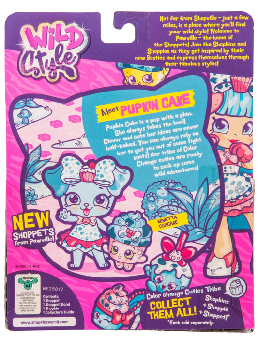 SHOPKINS SHOPPETS S9 W1 SINGLE PACK PUPKIN CAKE