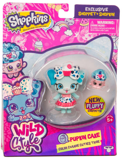 SHOPKINS SHOPPETS S9 W1 SINGLE PACK PUPKIN CAKE