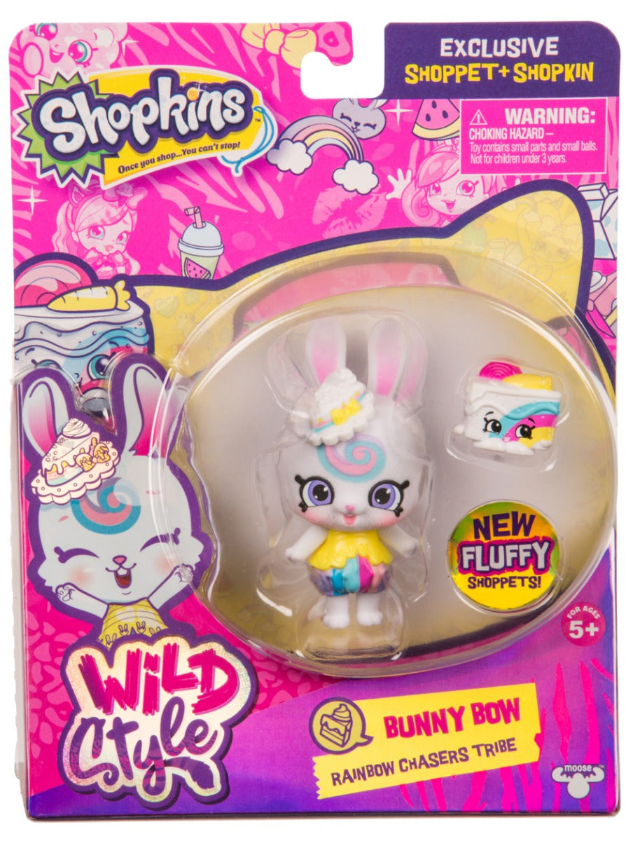 SHOPKINS SHOPPETS S9 W1 SINGLE PACK BUNNY BOW