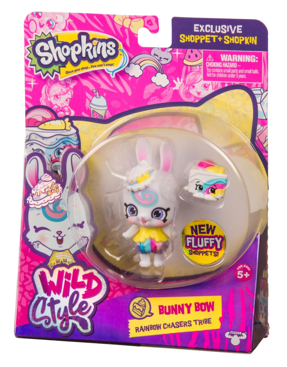 SHOPKINS SHOPPETS S9 W1 SINGLE PACK BUNNY BOW