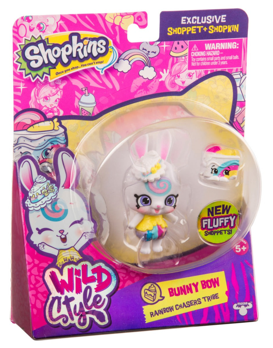 SHOPKINS SHOPPETS S9 W1 SINGLE PACK BUNNY BOW