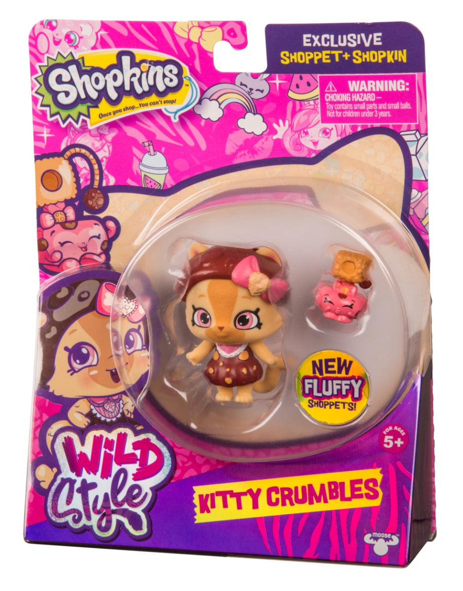 SHOPKINS SHOPPETS S9 W1 SINGLE PACK KITTY CUMBLES