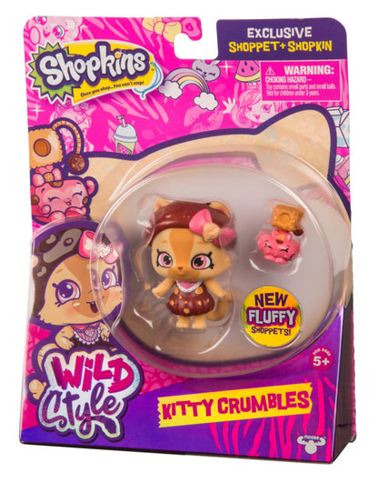 SHOPKINS SHOPPETS S9 W1 SINGLE PACK KITTY CUMBLES