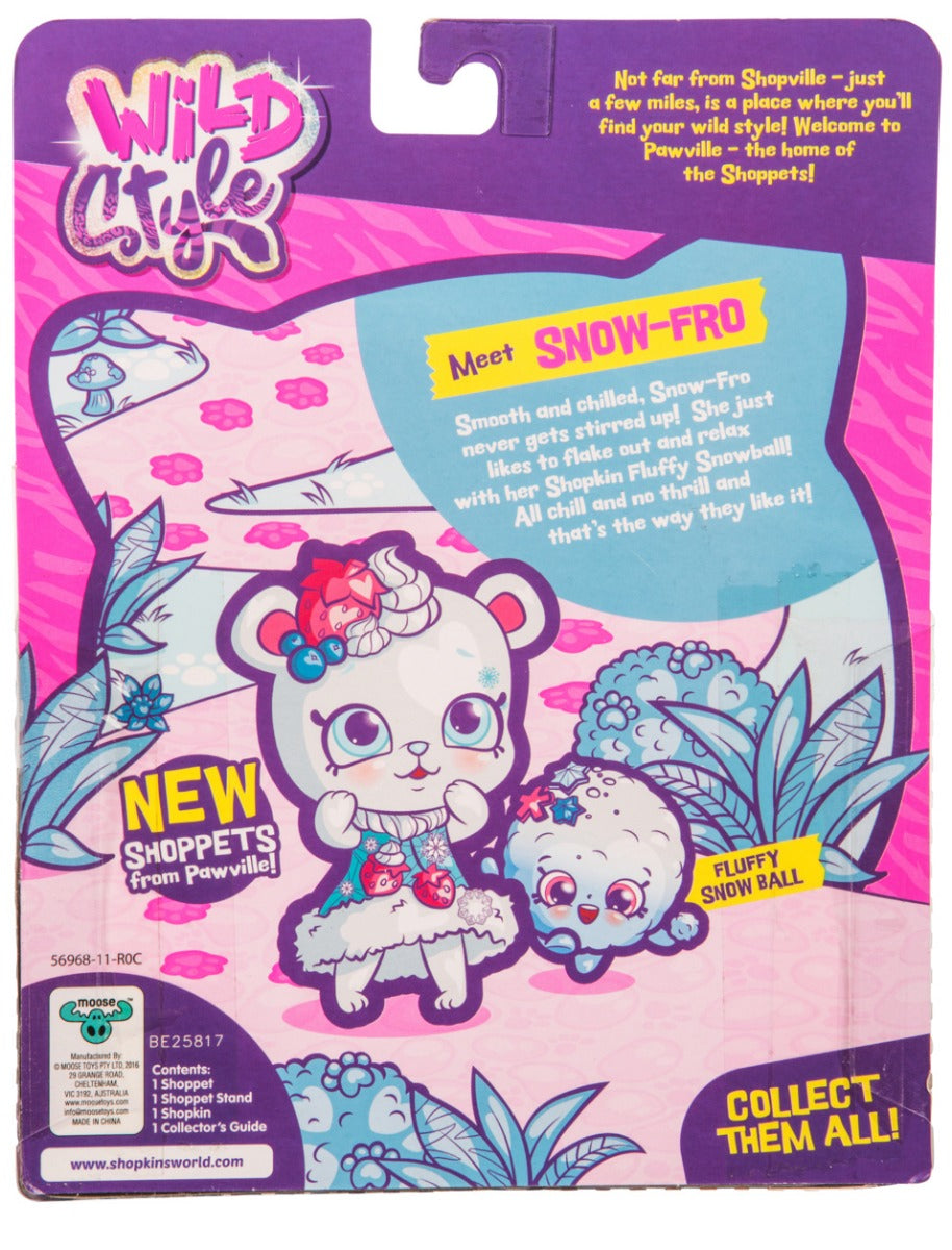 SHOPKINS SHOPPETS S9 W1 SINGLE PACK SNOW-FRO