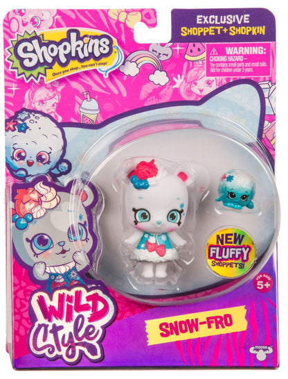 SHOPKINS SHOPPETS S9 W1 SINGLE PACK SNOW-FRO